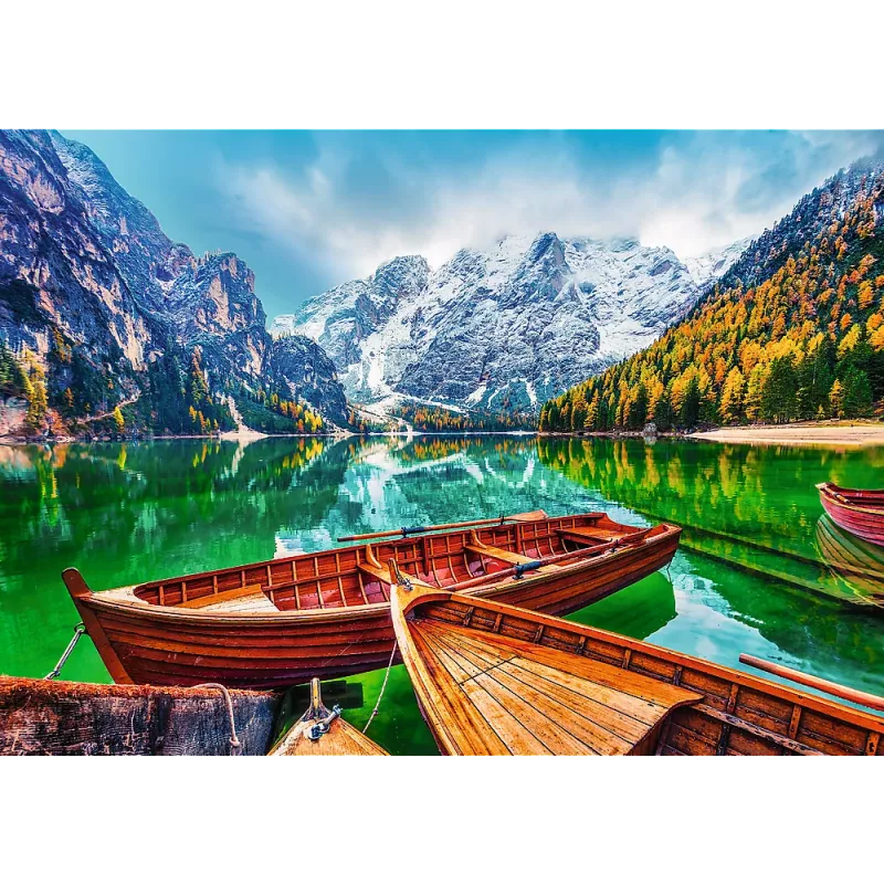 TREFL PUZZLE puzzel – 500 – Lago di Braies, Italië Trefl 37486