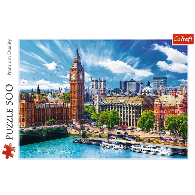 TREFL PUZZLE puzzel 500 stukjes Sunny London - Trefl 37329