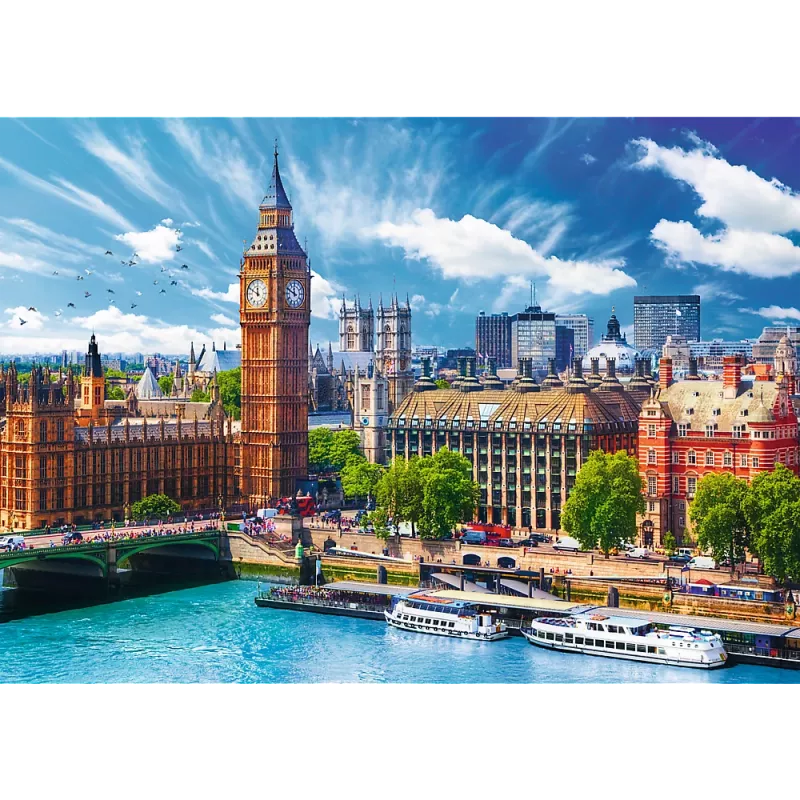 TREFL PUZZLE puzzel 500 stukjes Sunny London - Trefl 37329