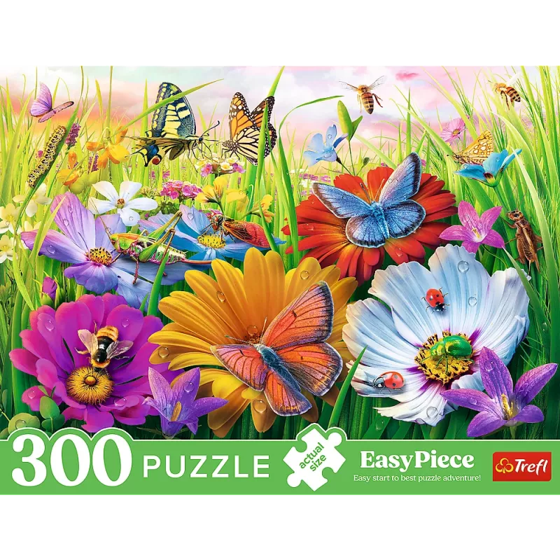 TREFL PUZZEL Puzzels - 300 EasyPiece - Insecten in de wei Trefl 23103