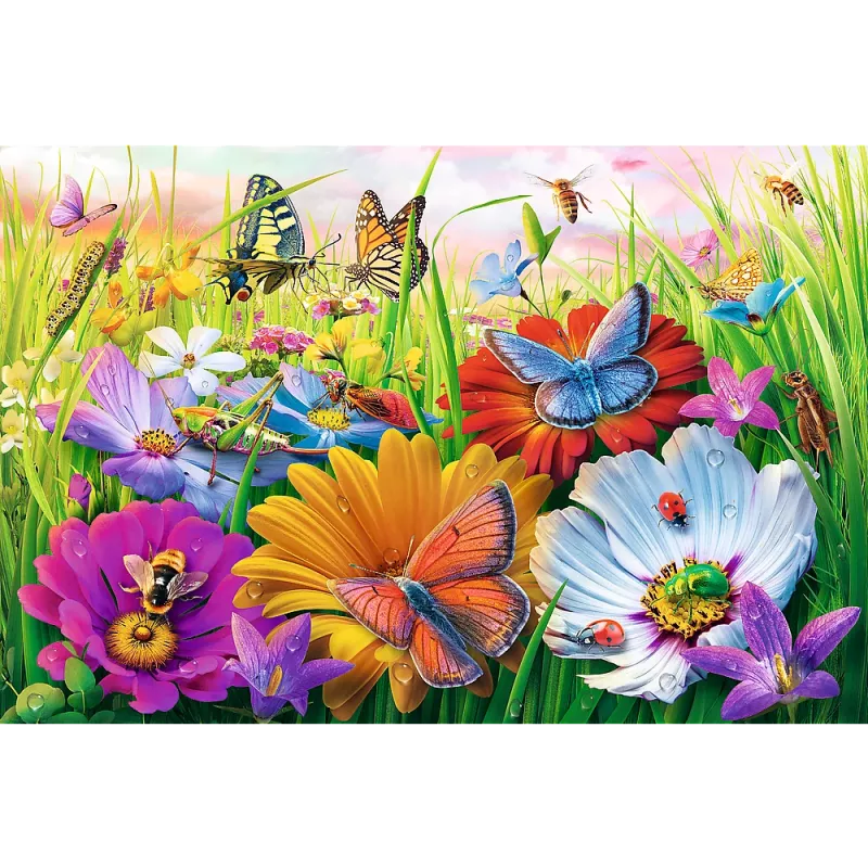 TREFL PUZZEL Puzzels - 300 EasyPiece - Insecten in de wei Trefl 23103