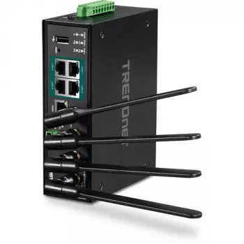 TRENDnet TI-WP100 draadloze router 4-poorts switch