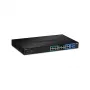 TRENDnet TPE-204US 20-poorts Gigabit Web Smart UPoE-switch, 370W PoE-budget, 8 UPoE-poorten, 19 inch rackmontage