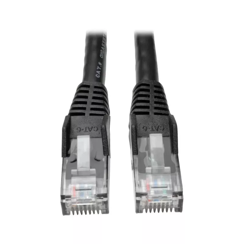 Tripp 15ft Cat6 Gigabit Snagless Molded patchkabel RJ45 M/M zwart
