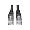Tripp 15ft Cat6 Gigabit Snagless Molded patchkabel RJ45 M/M zwart