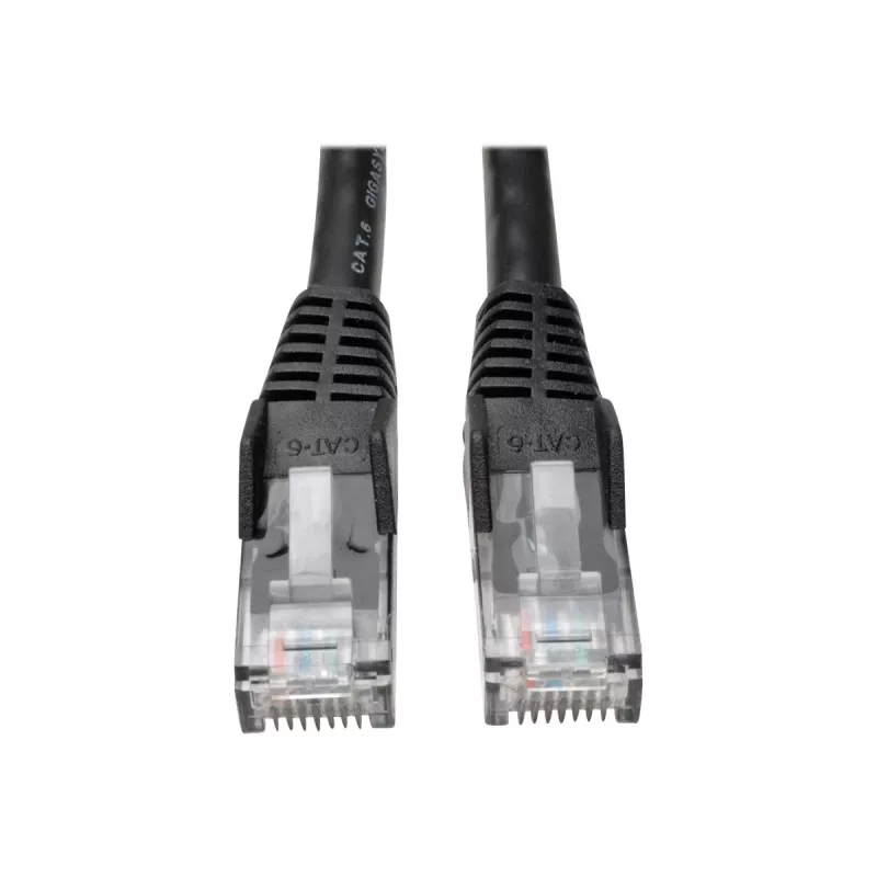 Tripp 15ft Cat6 Gigabit Snagless Molded patchkabel RJ45 M/M zwart
