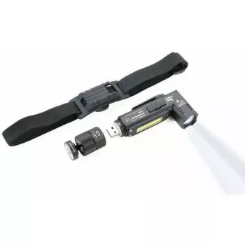 TROIKA ECO knikzaklamp zwart (TOR55/BK)