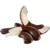 Tropicks gedroogde kokosnoten met pure chocolade 100g - tropische fruitsnack