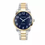 Trussardi Herenhorloge R2423154001 40mm RVS blauwe wijzerplaat quartz