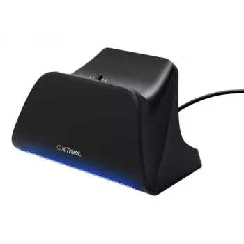 Trust GXT255W oplader voor PS5 DualSense controller - zwart