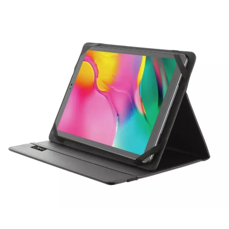 Trust Primo Folio Hoes voor 10 inch tablets, Zwart, Gerecycled materiaal