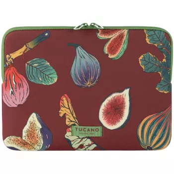 Tucano Schizzo Fig 15 inch laptop hoes bordeauxrood