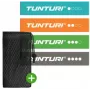 Tunturi Mini Resistance Band Set (4 stuks) - 100% natuurrubber oefenbanden met opbergtas, licht tot extra zwaar
