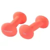 Tunturi neopreen dumbbells 2 kg paar rood