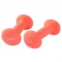 Tunturi neopreen dumbbells 2 kg paar rood