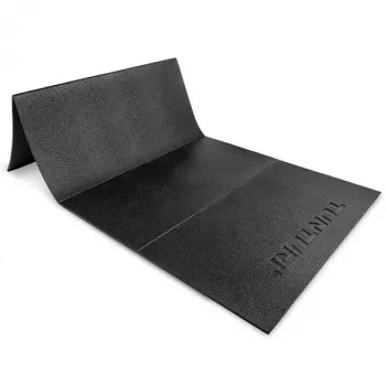 Tunturi outdoor fitnessmat, PVC, zwart