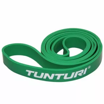 Tunturi Power Band Medium Loop resistance band (groen, 104 x 2,9 cm, natuurrubber)
