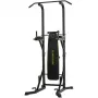 Tunturi PT60 Power Tower (17TSPT6000) - Multi-Grip optrek- en dipstation voor krachttraining thuis
