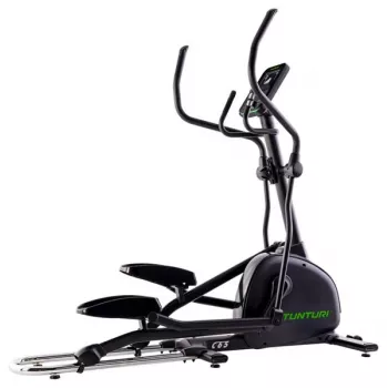 Tunturi Signature C65-F Elektromagnetische crosstrainer met vooraandrijving, 32 weerstandsstanden, 28 kg vliegwiel, 5,5 inch LCD, Bluetooth, 20 programma's, max. gebruikersgewicht 135 kg