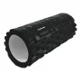 Tunturi yoga foam grid roller 33 cm, zwart