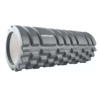 Tunturi yoga grid fascia roller 33 cm grijs