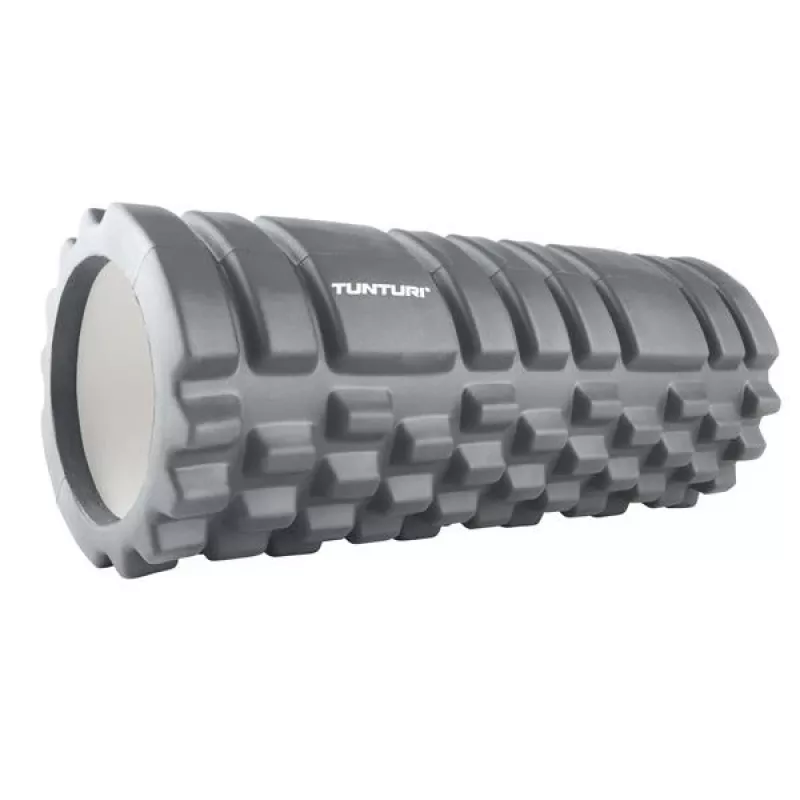 Tunturi yoga grid fascia roller 33 cm grijs