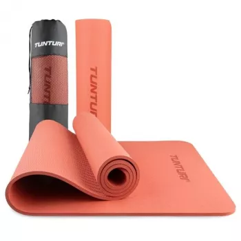 Tunturi yogamat 8mm antislip yogamat – roségoud