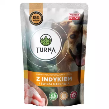 TURNA met kalkoen – natvoer voor honden – 500g