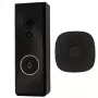 Tuya HS085254 slimme videodeurbel, Wi-Fi, 720p HD, 130°, PIR-bewegingsdetectie, nachtzicht, tweeweg-audio, IP54, 5200 mAh, zwart