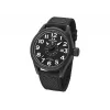 TW STEEL VS41-Volante Heren quartz horloge 45mm zwarte wijzerplaat leren band