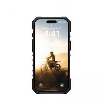 UAG Pathfinder MagSafe hoes voor iPhone 16 Pro - olijf
