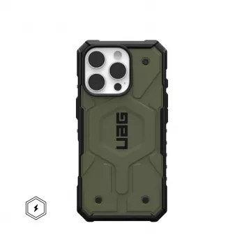 UAG Pathfinder MagSafe hoes voor iPhone 16 Pro - olijf