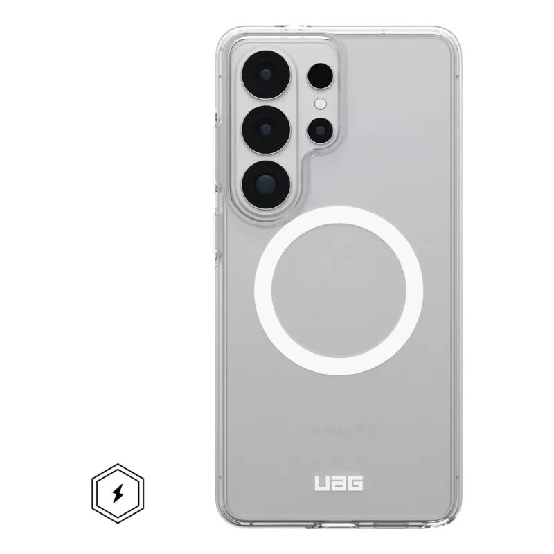 UAG Scout Clear Magnet Case voor Samsung Galaxy S26 Ultra - Ice/wit