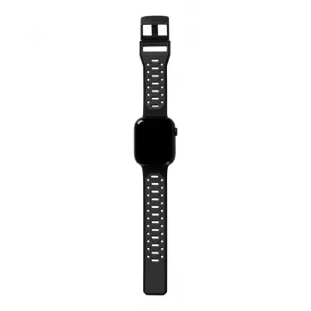 UAG Scout siliconen band voor Apple Watch 49mm/45mm/44mm/42mm - zwart