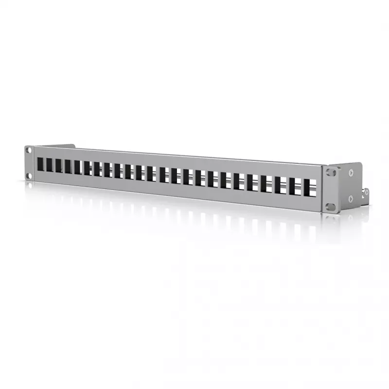 Ubiquiti Blank Keystone Patch Panel 24 poorten voor UniFi rack-mount-apparatuur 1U