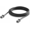 Ubiquiti UACC-Cable-Patch-Outdoor-C6A-5M-BK Cat6A-patchkabel voor buiten, afgeschermd, 5 m, zwart