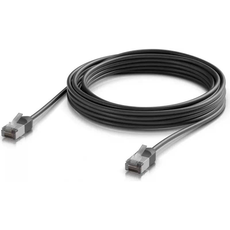 Ubiquiti UACC-Cable-Patch-Outdoor-C6A-5M-BK Cat6A-patchkabel voor buiten, afgeschermd, 5 m, zwart