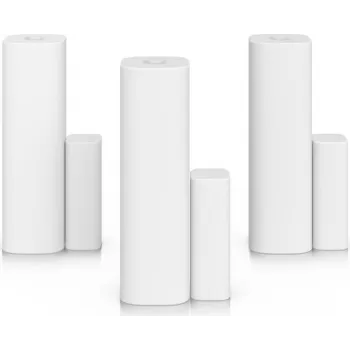 Ubiquiti UniFi SuperLink Entry Sensor (3-pack) USL-Entry-3 – draadloze BLE magneetcontactsensor voor UniFi Protect, CR2032-batterij, binnen, wit
