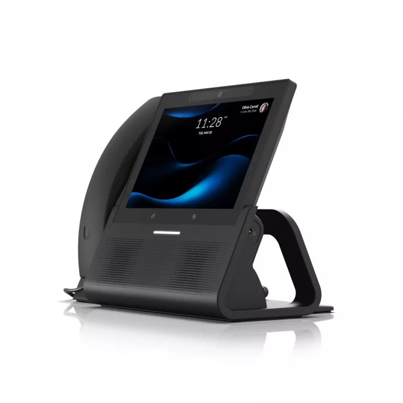 Ubiquiti UniFi Talk UTP-G3-Touch-Enterprise VoIP-touchscreen tafeltelefoon, zwart, Wi-Fi