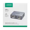 UGREEN NW301 1-to-2 Gigabit Ethernet splitter, 1000 Mbps, RJ45