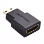 UGREEN 20101-20101 mini-HDMI-naar-HDMI-adapter - zwart