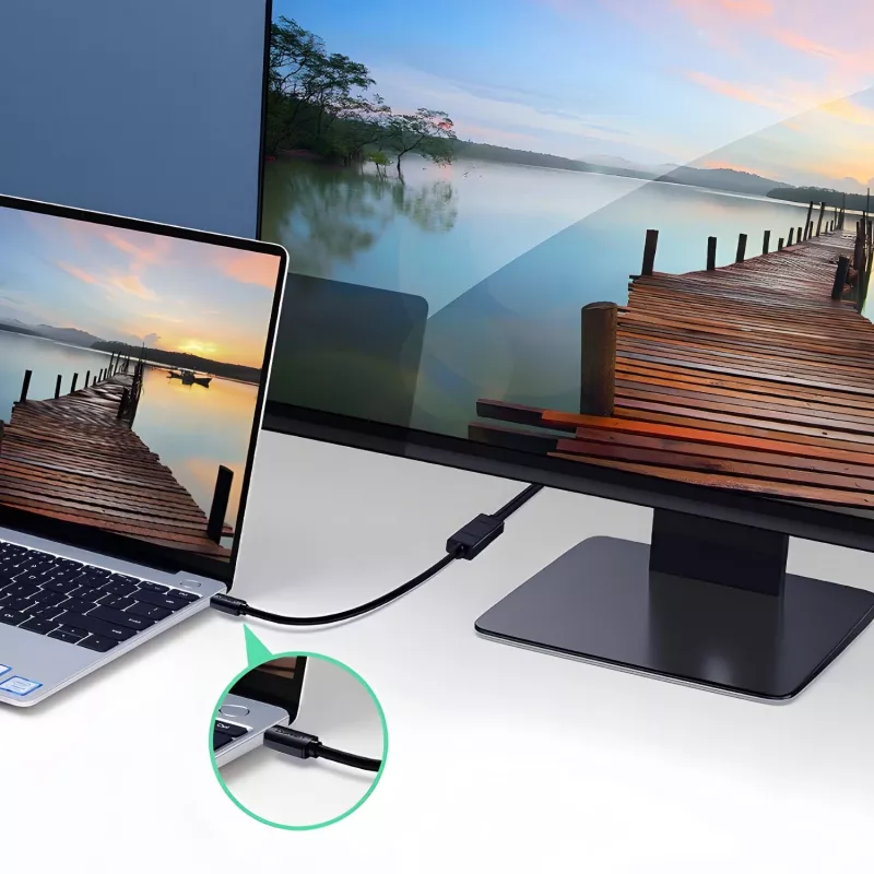 UGREEN 20134-20134 micro-HDMI-stekker naar HDMI-bus adapter - zwart