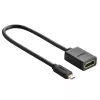 UGREEN 20134-20134 micro-HDMI-stekker naar HDMI-bus adapter - zwart