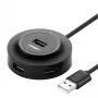 UGREEN 4-in-1 USB 2.0 hub (20777) - zwart