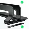UGREEN aluminium verticale standaard houder voor MacBook laptop tablet (20471 LP258) donkergrijs
