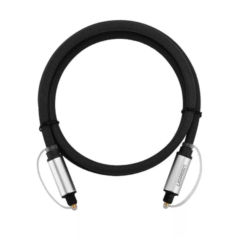 Ugreen AV108 10540 digitale optische audiokabel Toslink/SPDIF 2m grijs