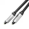 Ugreen AV108 10540 digitale optische audiokabel Toslink/SPDIF 2m grijs