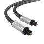 Ugreen AV108 10540 digitale optische audiokabel Toslink/SPDIF 2m grijs