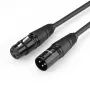UGREEN AV130 XLR-kabel female naar XLR male microfoonkabel - 3 m (zwart)