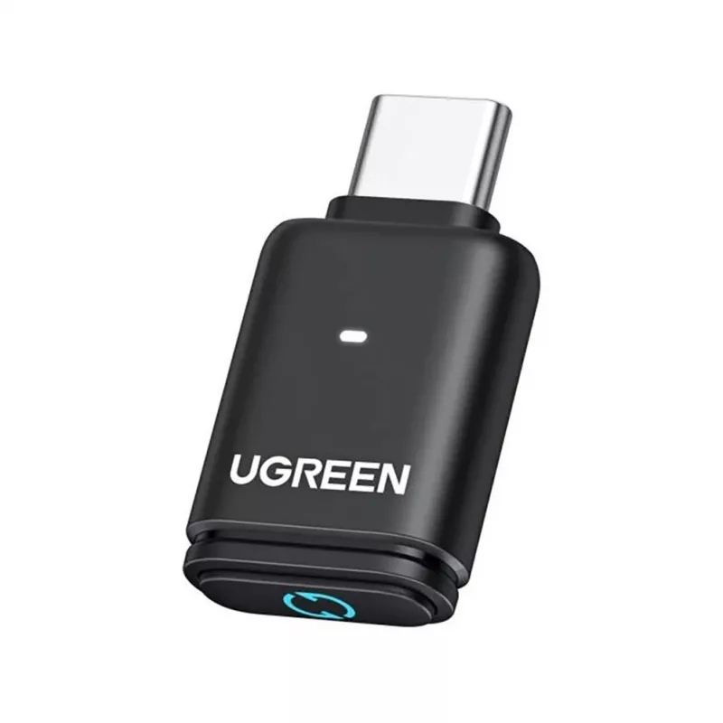 UGREEN BT501 USB-C Bluetooth 5.3 audio-adapter met aptX-zender - zwart
